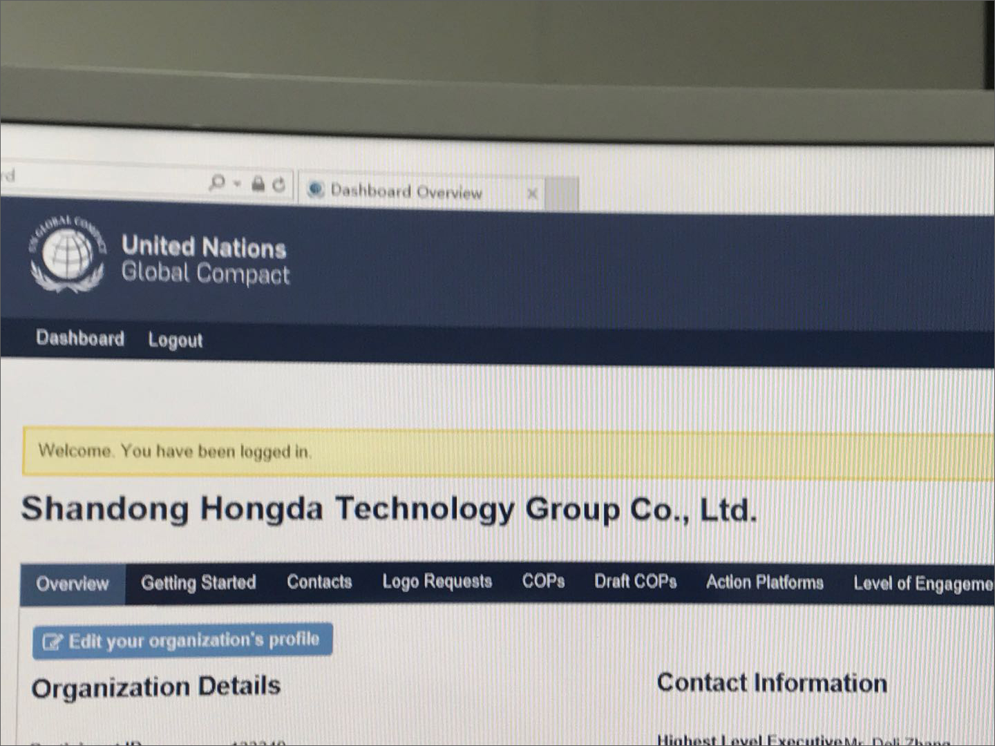 华体平台_华体（中国）加入联合国全球契约组织 助推新旧动能转换可持续发展