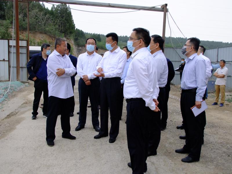 抓住项目不放松---王勤光到华体平台_华体（中国）集团调研重点项目情况