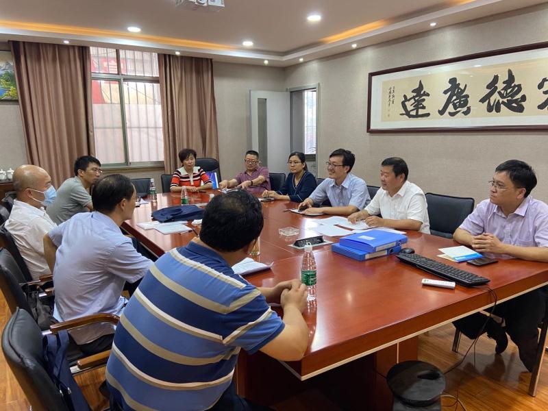 省总工会联合调研组来华体平台_华体（中国）集团调研