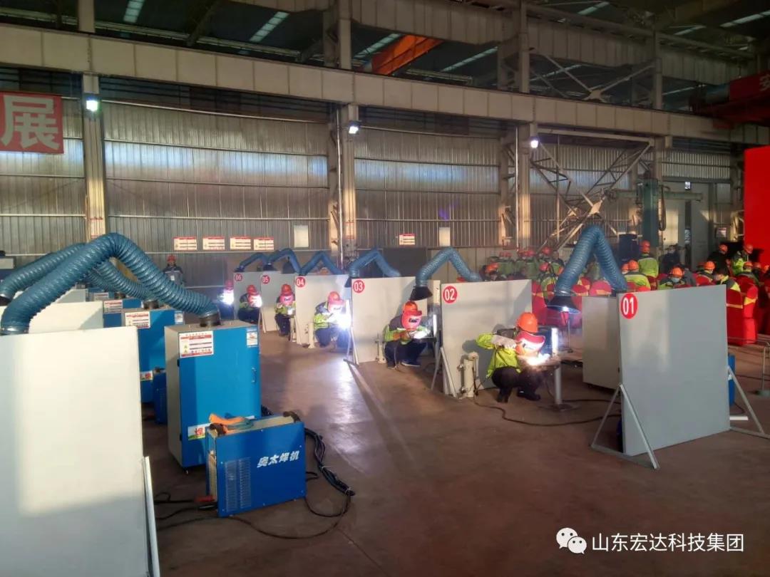 济南市长清区第五届职工焊接技能大赛在华体平台_华体（中国）集团隆重举行