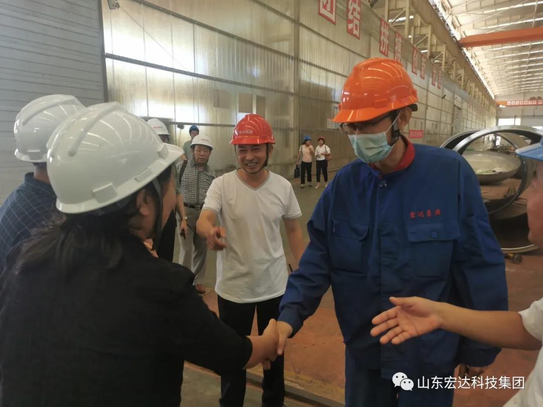 市总工会副主席于虹到华体平台_华体（中国）集团调研
